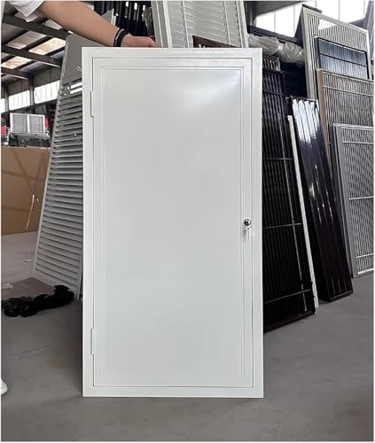Recessed Large Aluminum Acoustic Access Door with Lock & Key - 20x42 in Attic Hatch, Plumbing/HVAC Inspection Wall Panel