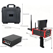 High Precision Underground Metal Detector, High Definition Metal Locator, with LCD Display, 20m Depth, 1000m Range, for Gold Silver Copper Gold Finder