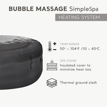 INTEX SimpleSpa 4 Person Inflatable Hot Tub, Portable Spa with 100 Jets