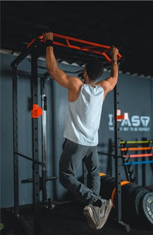 PRODC Multi-functional 160lb Power Cage Home Gym Set, Adjustable Pullup Squat Rack 1000lbs Capacity Fitness Barbell Rack