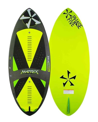 Phase Five Wakesurf Board Matrix 51" Black / Yellow