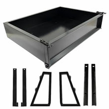 Performance Plus Carts Yamaha Drive2 Golf Cart Black Utility Cargo Box Kit