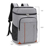 TBNLASS Double-Layer Insulation Backpack Large-Capacity Outdoor Picnic Bag Beer Bottle Opener Trolley Ice(E)