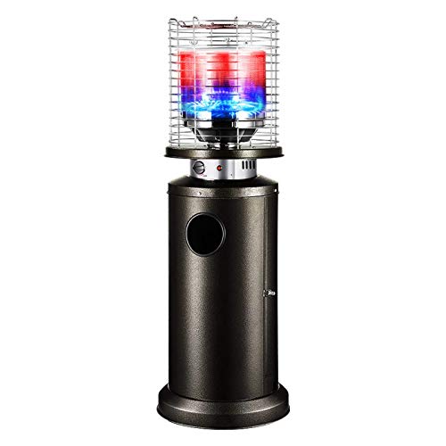 Patio Gas Heater Outdoor Heaters for Home Fast Heating Radiator Freestanding Stainless Steel Safety Cage Casing Low Energy Energy Efficient-13kw 150cm(59in) (150cm(59in) 13kw)