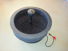 Custom Pro 5200 Floating Pond Fountain Aerator with 5200 GPH Pump and LED Lights Red