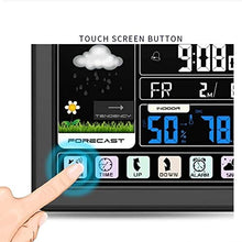 CVGfko HD Weather Station, Outdoor Multiple Sensors, Digital Atomic Clock Weather Thermometer, Forecast Weather Station with Backlight/5920