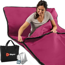 LifePro RejuvaWrap Infrared Sauna Blanket with Low EMF and 9 Temp Levels