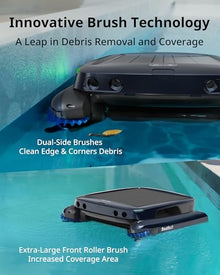 Beatbot iSkim Ultra Solar Pool Skimmer Robot Dark Blue