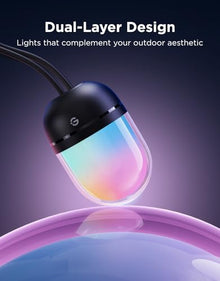 Govee Outdoor Chromatic String Lights, 65.6ft RGBIC Uni-IC Control, IP67