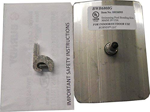 Burndy Set of 4 Bwb680Ig in Grd Pool Bond Kit