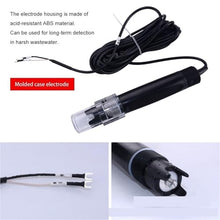VBSNKLOI Water Test Meter, Soil PH Meter Online Controller Water Quality Tester Control(Main+PH Glass Electrode)