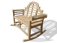 Windsor Teak Furniture Premium Grade A Teak Lutyens Double Rocking Chair Natural