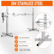 TBANVOO Rotisserie Roaster Grill Kit, Electric BBQ Rotisserie Stand