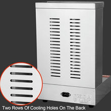 Vertical Gas Kebab Grill With 360° Rotating Burner For Commercial Home