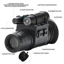 Teslord PVS 14 Gen 2+ Night Vision Monocular Military Grade NVG for Hunting and Tactical Use