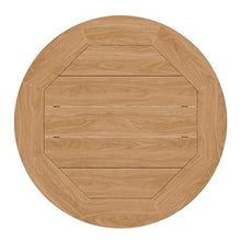Modway Brisbane Teak Wood Outdoor Patio Coffee Table in Natural