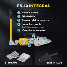CGOLDENWALL Hydraulic flange spreader 14T & 6mm