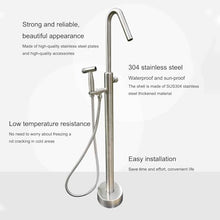 XYIANG Stainless Steel Water Column with Faucet and Spray Gun for Efficient Garden and Backyard Irrigation (Silver 80Cm/31.5In)