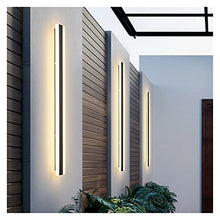 LEDLong Wall Lights Modern Waterproof IP65 Villa Porch GardenLed Patio Exterior Wall Wall Sconces (150 x 9 x 4.5 cm, 45 W, Warm White)