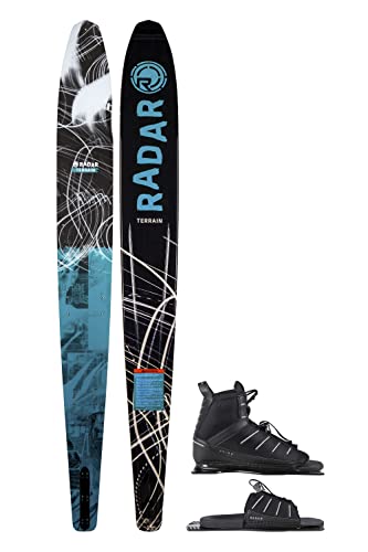 Radar 69 Terrain Waterski w/ Prime Boot XL & ARTP Blue/Black/White
