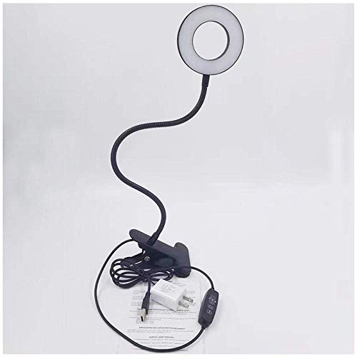Led Grow Light Plant Grow Light Round Led Plant Growth Fill Light Round Head Plant Lighting Lamp Single Head Clip Plant Lamp Succulent Growth Lamp