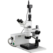 AmScope Digital Trinocular Stereo Zoom Microscope White