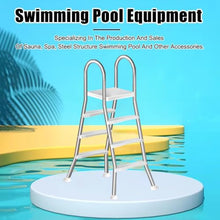 Escalator height 65 in 3 Step Pool Ladder Above Ground 304 Stainless Steel