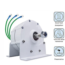 AISINILALAO 3000W 450Rpm Low RPM Alternator, 12V 24V 48V 220V Brushless DIY Permanent Magnet AC Generator Gearless for Wind Turbine/Water Turbine(with Base),12V