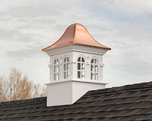 Good Directions Smithsonian Rockville Vinyl Cupola with Copper Roof 30" x 50" Copper