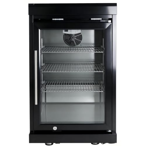 lafengyan Outdoor Refrigerator Cabinet for Kitchen Islands and Garden Use with 304 Stainless Steel Construction and 1.5-Inch Insulation