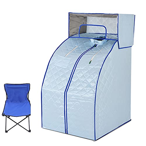 Foldable Steam Sauna Spa Household Personal Steam Generator Sauna Suitable for Weight Loss Spa with Remote Control
