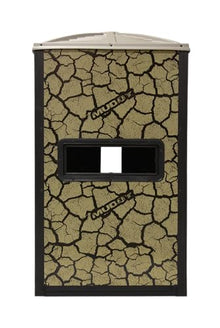 MUDDY Gunner Box Blind Steel Wall Cracked MUD CAMO Multi