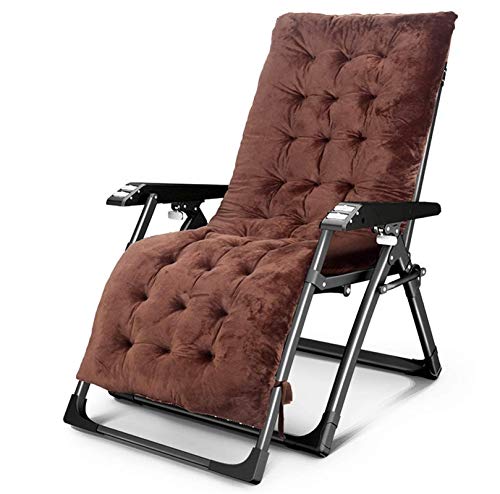 Lightweight Outdoor Reclining Sun Lounger Zero Gravity Folding Chair Bed Seat Patio Garden Poolside Patio Lounger Chair in Garden Outdoors Recliner Armchair Rocking Chair with Cushions Supports Up T