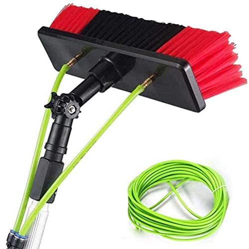 Window Clean, Cleaning Photovoltaic and Solar Panels, Cars, Caravan, Truck, Campers and Buses, Water Brush/5M Rod/50Cm Brush Head