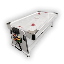 SIMBASHOPPING USA Pool Table 7FT Multigame Green Air Hockey + Table Tennis - Emerald