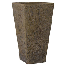 Emissary Bubble Yellow Stoneware Square Planter 17in x 31.5in