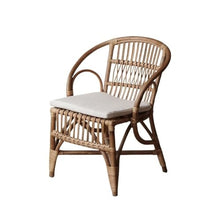 LIAN16PENG Wicker Chairs Rattan Dining Chair & Leisure Chair - Vintage Style, Seating Fou Indoor & Outdoor Use, Garden, Patio, Balcony, Deck Patio Chair