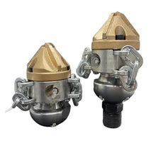 50~150L 1inch Rotating Blasting Nozzle Dredging Vehicle Sanitation Sewer Hinge Tree Root Sludge Cleaning Rotary