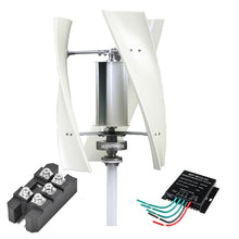 HUIZHITENGDA 2000W-4000W Low Noise Small Wind Turbine Homeuse, Vertical Wind Turbine Generator for Wind Power And Solar Systems (12V-220V),12v