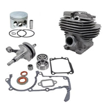 EDGFYS Replacement Parts 56mm Cylinder Piston Crankshaft Bearing Gaskets Kit Fit for MS661 MS661C-M RZ Chainsaw Engine Parts(1 X Total Kit)