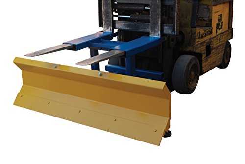 Vestil SPB-N-72 Steel Snow Plow Blade Fork Mounted 72 In. Blade Width Blue/Yellow