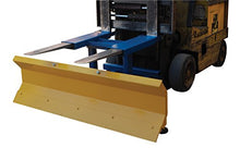 Vestil SPB-N-72 Steel Snow Plow Blade Fork Mounted 72 In. Blade Width Blue/Yellow