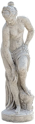 Design Toscano NE30524 The Bather Statue,Antique Stone