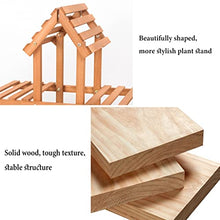 ZOCWJK Indoor Plant Stand 4 Tier Wood Plant Stand, Plant Shelf Outdoor for Multiple Plants, Multilayer Flower Pot Stand Holder Planter Display Rack, for Balcony Living Room Gar,