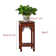 YYBOES Plant Pedestal Stand Freestanding Wooden Shelf Indoor Plant Stand Flower Pot Display Stand Freestanding Wooden Shelf Wooden Vase Base Display Stand Pedestal Stands for Display