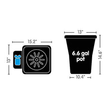 AutoPot 6 Pot XL System (6.6 Gallon pots) with 25 gallonFlexitank