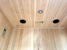 MCP Sauna Canadian Hemlock Wood Indoor Sauna Spa 60" 2-3 Person Wet/Dry Heater