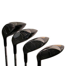 SV3 Men's Yellow Square Fairway Golf Clubs Set Right Handed Stiff Flex Graphite Shaft