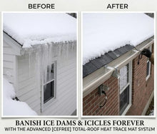 RHS Invisible Under Shingle Roof Heating Mat, 50 ft, Melts Snow Off 1 Row