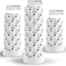 FLTRGO Hydroponics Growing System Hydroponics Tower Growing System, Indoor Plant Water Cycle Garden Growing Systems Vertical Hydroponic Pineapple Aeroponic Tower Hydroponic Towe